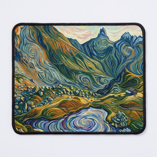 Item preview, Basque Mountain Lake designed and sold by Robinsonlerouge.