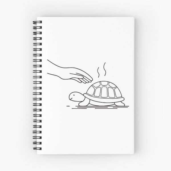 Item preview, Turtle Relaxing Beside Reaching Hand designed and sold by rasagamastore.