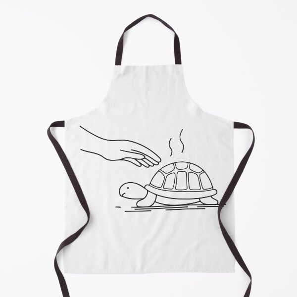 Item preview, Turtle Relaxing Beside Reaching Hand designed and sold by rasagamastore.