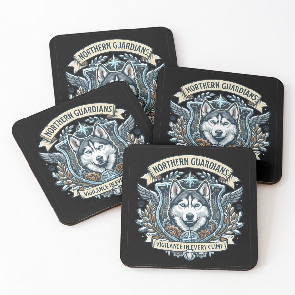 Item preview, Northern Guardians Husky Crest – Vigilance In Every Clime Tactical Badge designed and sold by vividthreads99.