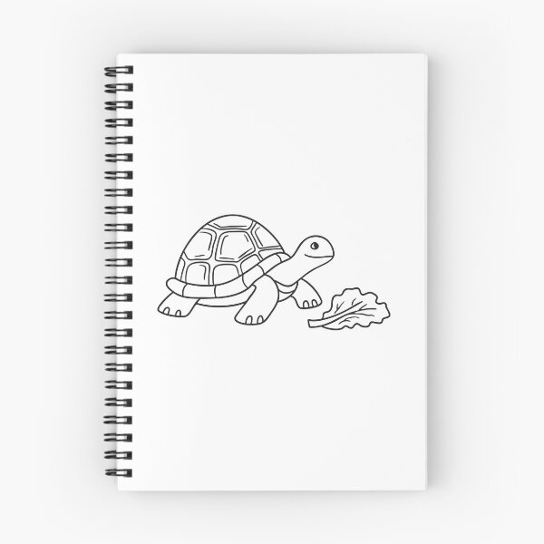 Item preview, Turtle Slowly Walking Near Lettuce Leaf designed and sold by rasagamastore.
