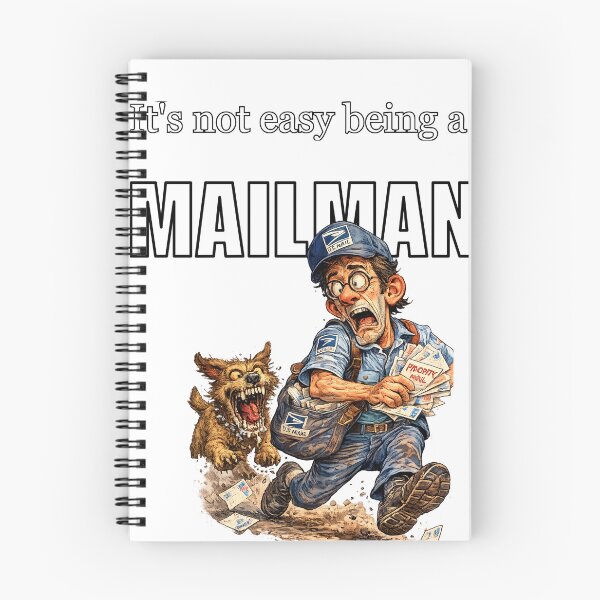 Item preview, It's NOT Easy Being a Mailman designed and sold by halibutgoatramb.