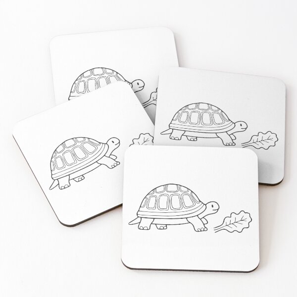 Item preview, Turtle Pacing Past Lettuce Leaves designed and sold by rasagamastore.