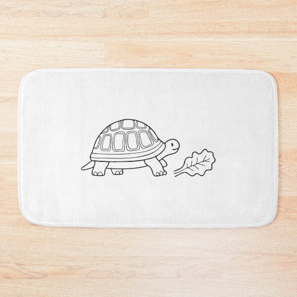 Item preview, Turtle Pacing Past Lettuce Leaves designed and sold by rasagamastore.
