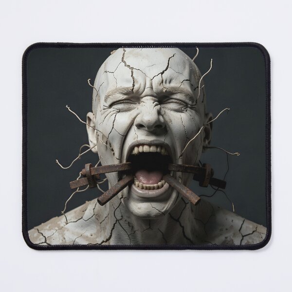 Item preview, The Scream of the Decayed: Iron Torment and Fragile Flesh designed and sold by VoidVeilStudio.