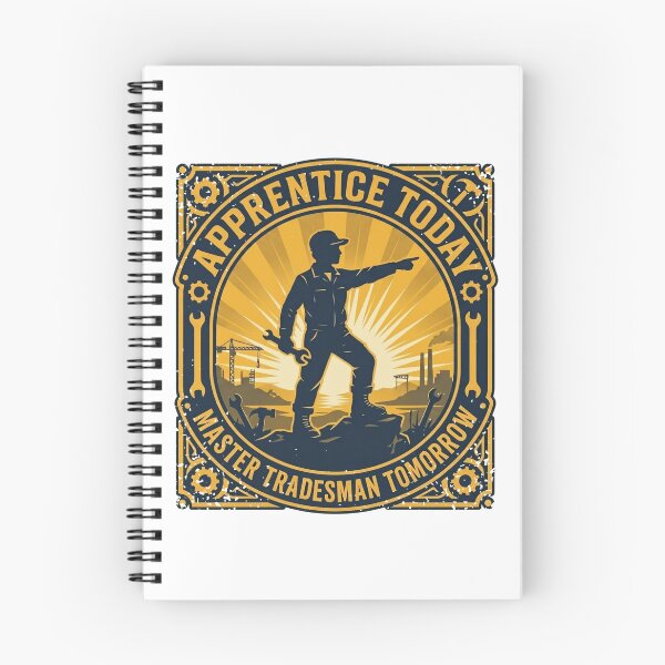 Item preview, Apprentice Today, Master Tradesman Tomorrow designed and sold by LoganDzign.