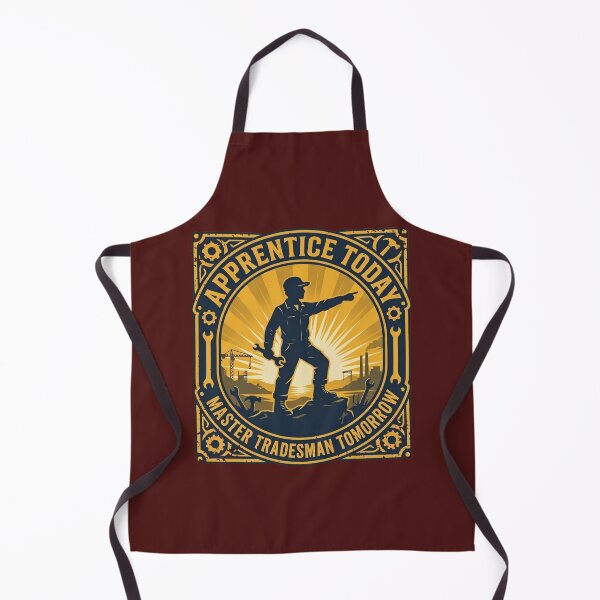 Item preview, Apprentice Today, Master Tradesman Tomorrow designed and sold by LoganDzign.