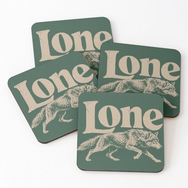 Item preview, Lone Wolf Vintage Retro Wildlife designed and sold by Atlas Inkworks.