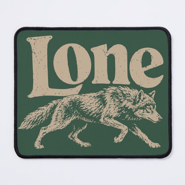 Item preview, Lone Wolf Vintage Retro Wildlife designed and sold by Atlas Inkworks.