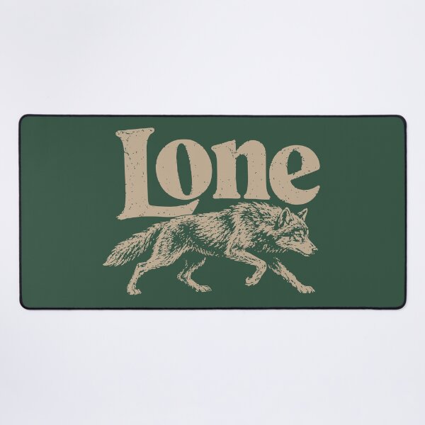 Item preview, Lone Wolf Vintage Retro Wildlife designed and sold by Atlas Inkworks.