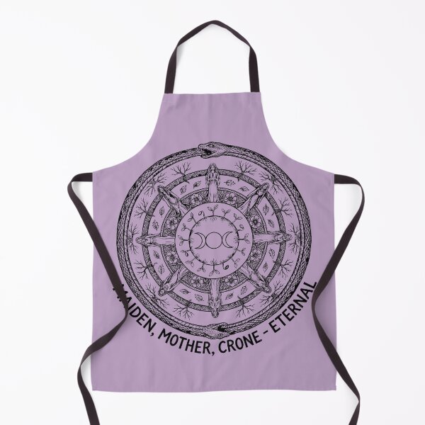 Item preview, Eternal Cycle Mandala - Triple Moon Goddess designed and sold by bapupa.