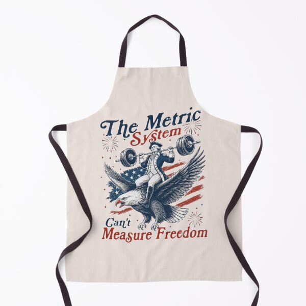 Item preview, Metric System Cant Measure Freedom, Funny Founding Father Gym, Sarcastic 4th Of July American Eagle, Unhinged Meme designed and sold by toongstudio.