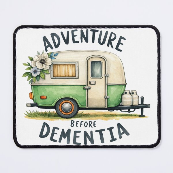 Item preview, Boler Trailer Vintage Illustration - Adventure Before Dementia designed and sold by francous03.