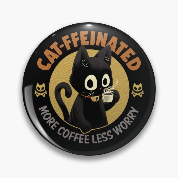 Item preview, CAT-FFEINATED designed and sold by Angoes25.