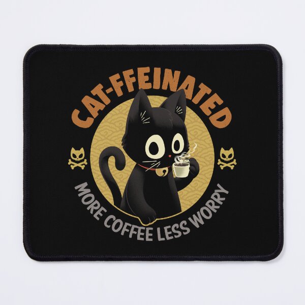 Item preview, CAT-FFEINATED designed and sold by Angoes25.
