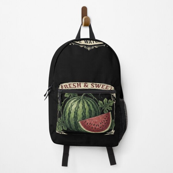 Item preview, Fresh and Sweet Vintage Watermelon Botanical Specimen Label – Antique Fruit Crate Art | Watermelon Lover Gift designed and sold by irfanshikh.