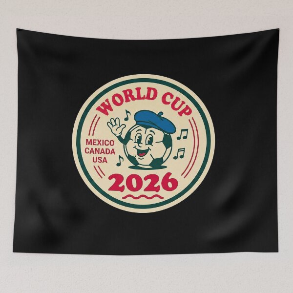 Item preview, Vintage Mascot 2026 Soccer designed and sold by ILoveWeedLive.
