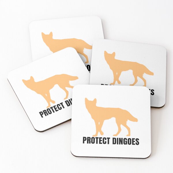 Item preview, Protect Dingoes | Standing Dingo | Black designed and sold by BigDesertDingo.