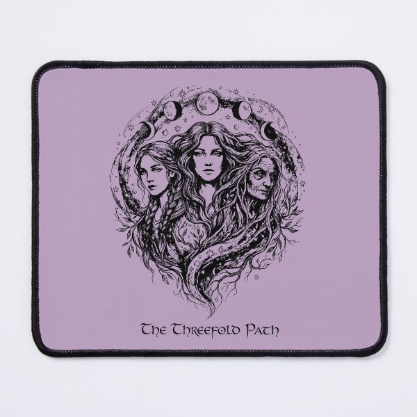 Item preview, Maiden, Mother, Crone Veil - Triple Moon Goddess designed and sold by bapupa.