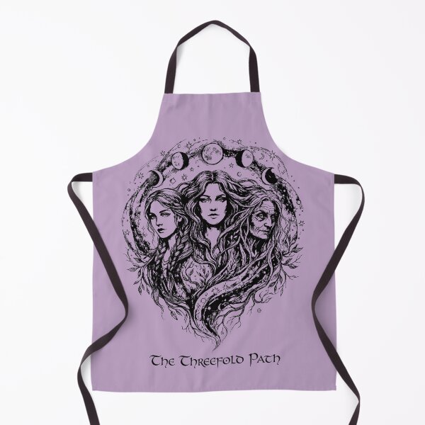 Item preview, Maiden, Mother, Crone Veil - Triple Moon Goddess designed and sold by bapupa.
