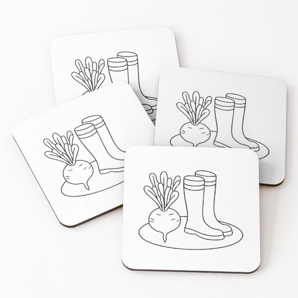 Item preview, Turnips Beside Rubber Boots on Porch designed and sold by rasagamastore.