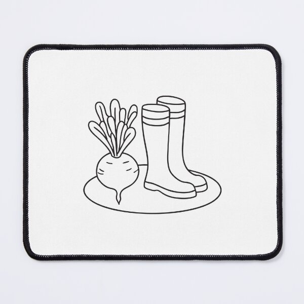 Item preview, Turnips Beside Rubber Boots on Porch designed and sold by rasagamastore.