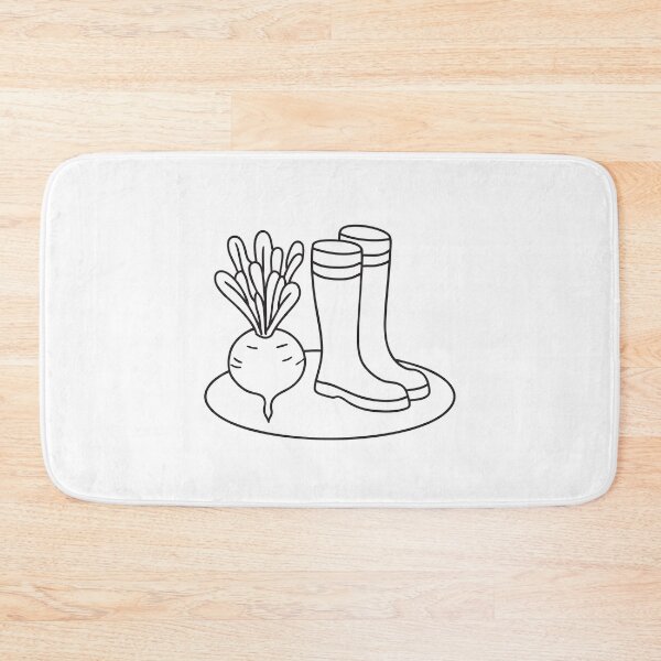 Item preview, Turnips Beside Rubber Boots on Porch designed and sold by rasagamastore.