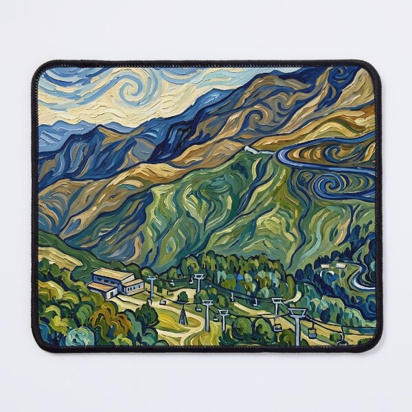 Item preview, Golden Light in the Basque Mountains designed and sold by Robinsonlerouge.