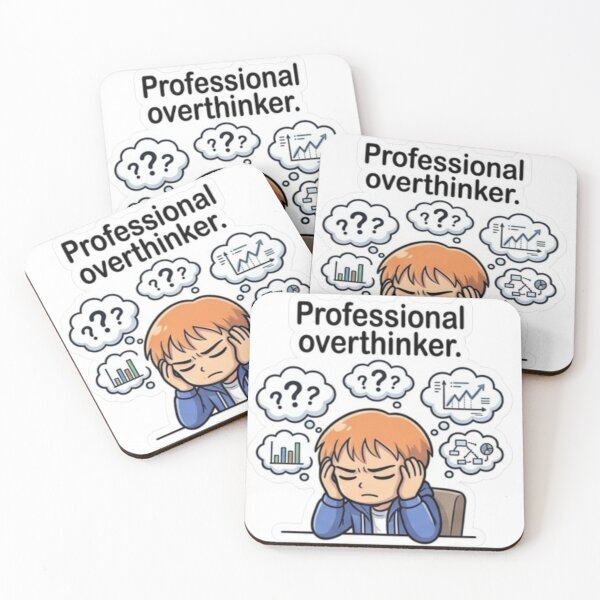 Item preview, Professional Overthinker. designed and sold by Designworker.