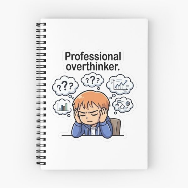 Item preview, Professional Overthinker. designed and sold by Designworker.