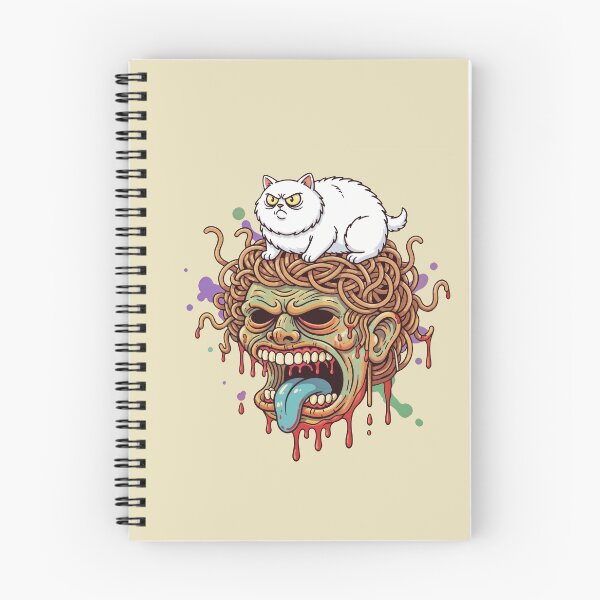 Item preview, Cat on a Spaghetti Zombie designed and sold by Mike Kiev art.