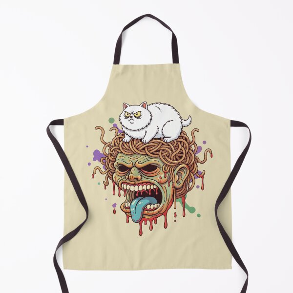 Item preview, Cat on a Spaghetti Zombie designed and sold by Mike Kiev art.