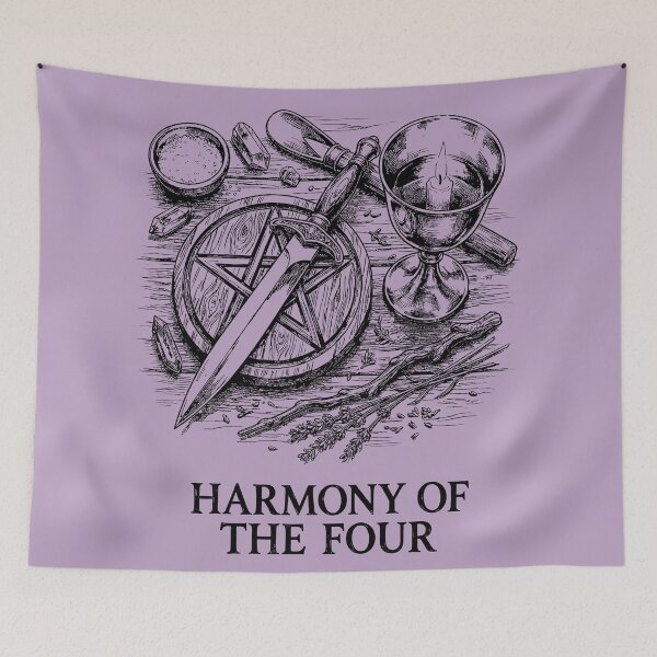 Item preview, Elemental Altar Sacred Tools - Wicca designed and sold by bapupa.