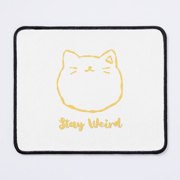 Item preview, Weird Yellow Cat Aesthetic Quote designed and sold by danaJG.