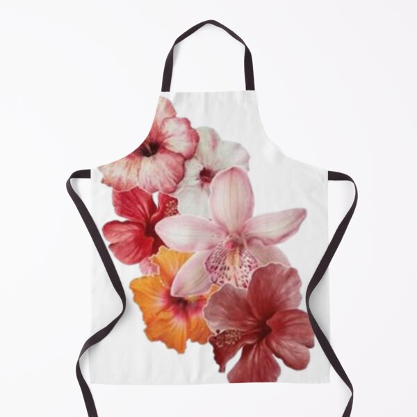 Item preview, Elegant Tropical Flower Bouquet | Pink Orchid & Hibiscus Floral Design designed and sold by Sticleg.