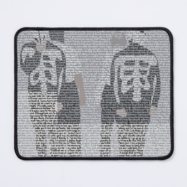 Item preview, Vessel lyric cover (second half) designed and sold by Hippocampi701.