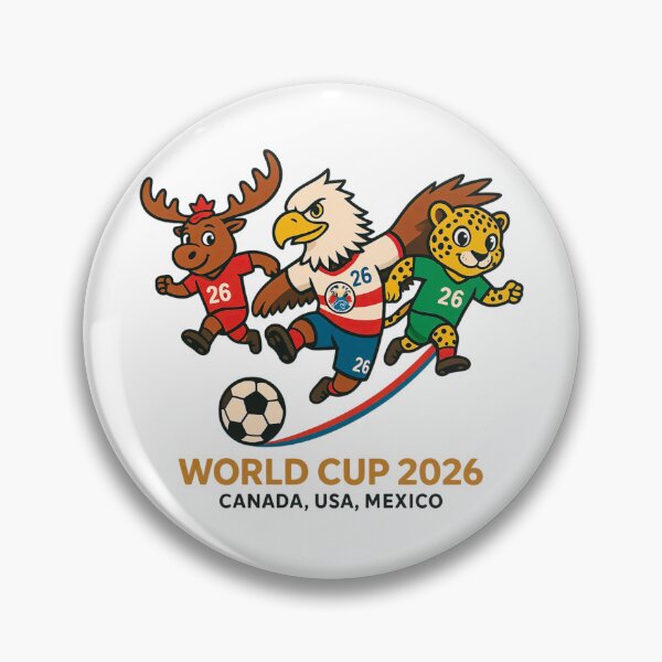 Item preview, World Cup 2026 Canada USA Mexico Soccer Football designed and sold by ILoveWeedLive.