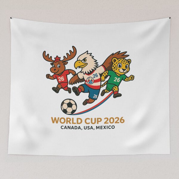 Item preview, World Cup 2026 Canada USA Mexico Soccer Football designed and sold by ILoveWeedLive.