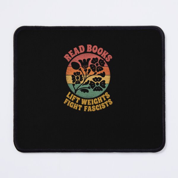 Item preview, Read Books Lift Weights Fight Fascists Anti Fascist Activist Progressive Human Rights designed and sold by RetroMini2026.