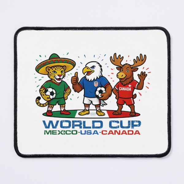 Item preview, World Cup 2026 Canada USA Mexico Football designed and sold by ILoveWeedLive.