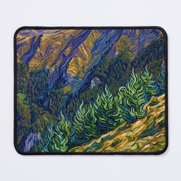 Item preview, Blooming Basque Mountains designed and sold by Robinsonlerouge.