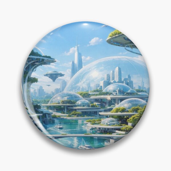 Item preview, Utopian future eco-city designed and sold by Sigtrix.