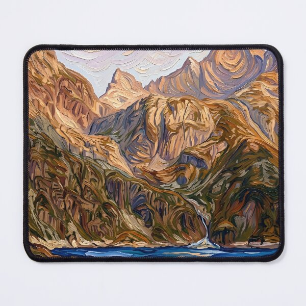 Item preview, Basque Mountain Lake Reflections designed and sold by Robinsonlerouge.
