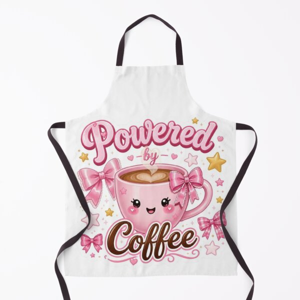 Item preview, Powered by Coffee Kawaii Sticker designed and sold by Stylestickers55.
