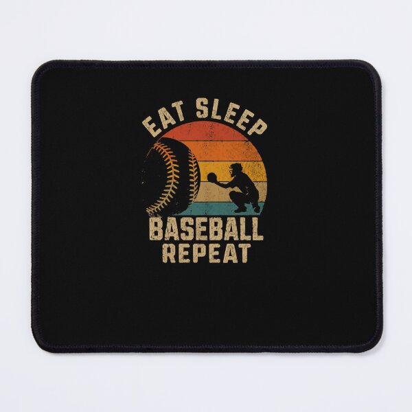 Item preview, Eat Sleep Baseball Repeat Baseball Player Fan Coach Gift designed and sold by RetroMini2026.