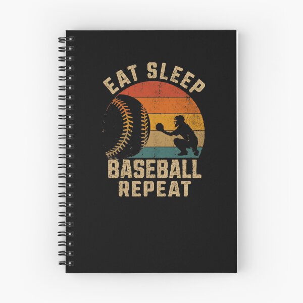 Item preview, Eat Sleep Baseball Repeat Baseball Player Fan Coach Gift designed and sold by RetroMini2026.