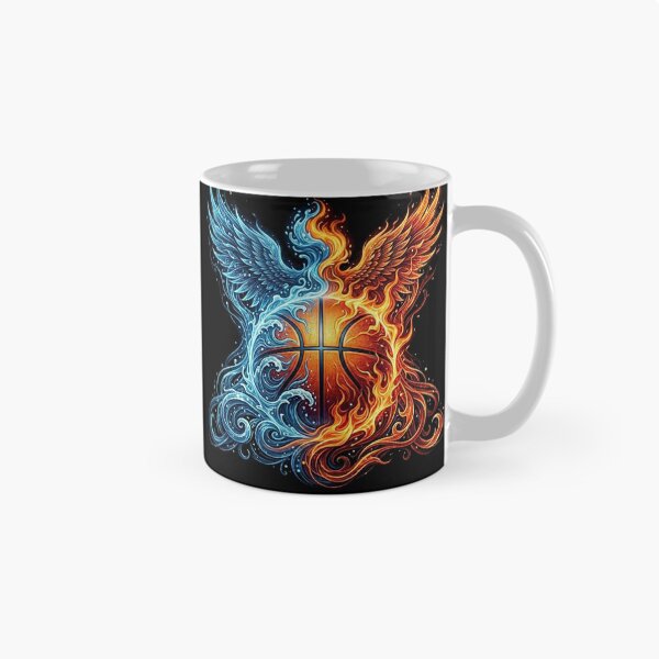 Item preview, Basketball Fusion: Fire vs. Water Art designed and sold by nadia1404.