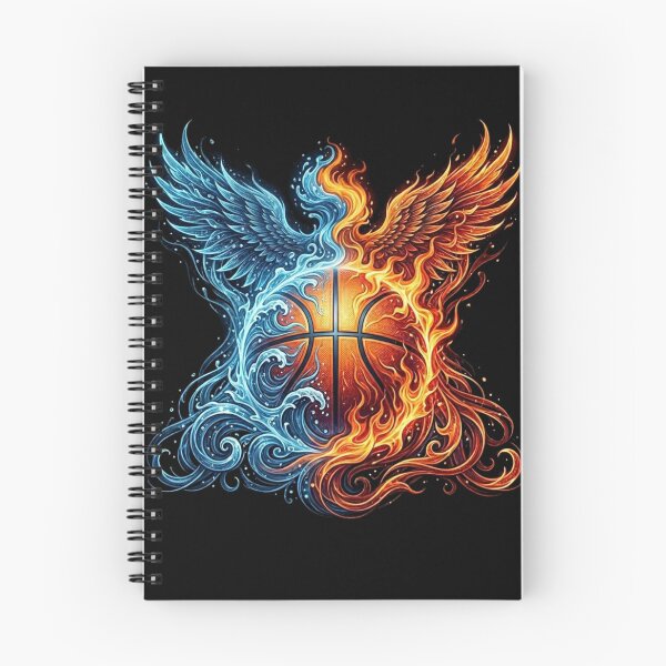 Item preview, Basketball Fusion: Fire vs. Water Art designed and sold by nadia1404.