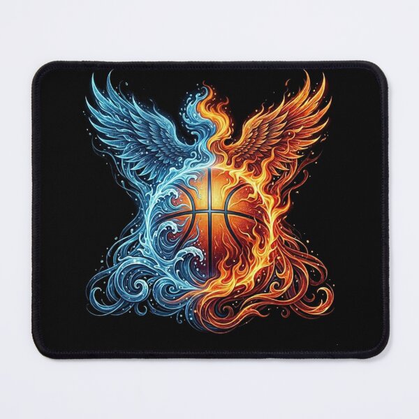 Item preview, Basketball Fusion: Fire vs. Water Art designed and sold by nadia1404.