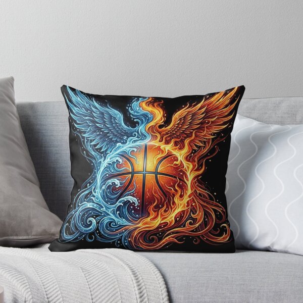 Item preview, Basketball Fusion: Fire vs. Water Art designed and sold by nadia1404.